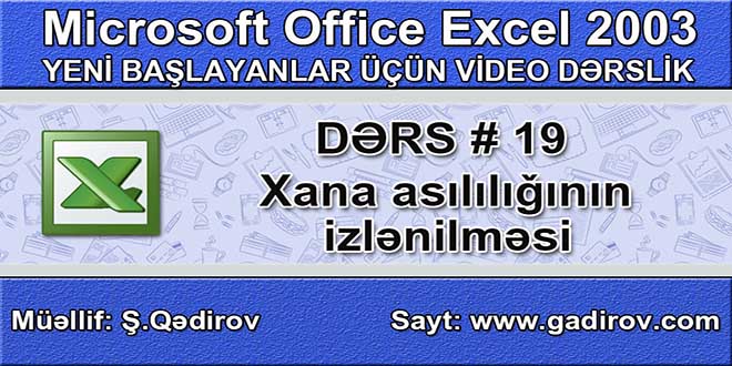 Xana asılılığının izlənilməsi Xana asılılığının izlənilməsi