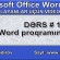 Word proqramına giriş