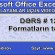 Excel 2003-də formatların təyini
