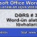 Word-ün alətlər lövhələri
