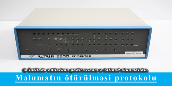 Altair 8800- ilk mikrokompüter