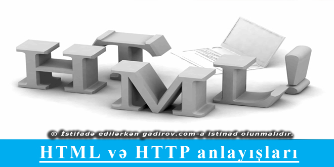 HTML və HTTP anlayışları