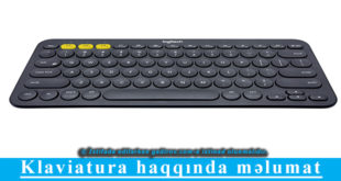 Klaviatura haqqında məlumat