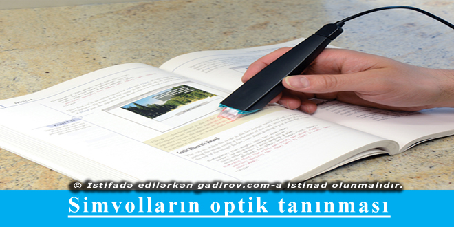 Simvolların optik tanınması