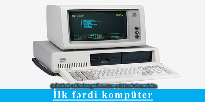 İlk fərdi kompüter