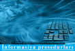 İnformasiya prosedurları