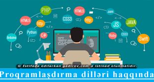 Proqramlaşdırma dilləri haqqında
