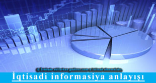 İqtisadi informasiya anlayışı