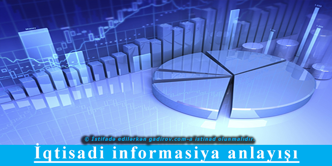 İqtisadi informasiya anlayışı