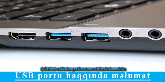 USB portu haqqında məlumat