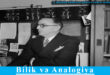 Bilik və Analogiya haqqında