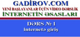 İnternetə giriş haqqında