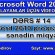 Word 2010 proqramında sənədin miqyası