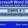 Word 2010-da yeni sənədin yaradılması