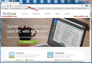 Ccleaner proqramının yüklənməsi