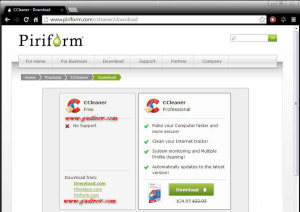 Ccleaner proqramının yüklənməsi