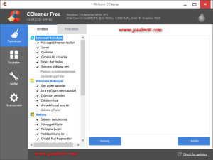 Ccleaner proqramının yüklənməsi