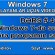 Windows 7 susmaya görə proqramın seçilməsi