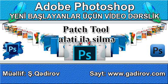 Patch Tool aləti ilə silmə