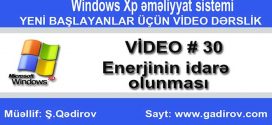 Enerjinin idarə olunması