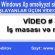 Windows Xp-də iş masası və mövzu
