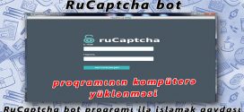 RuCaptcha bot proqramının yüklənməsi