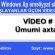 Windows Xp-də ümumi axtarış