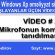 Mikrofonun kompüterə tanıdılması