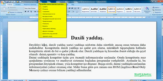 Əməliyyatın təkzibi və təkrar edilməsi