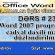 Word 2007 cədvəl daxili mətnin düzləndirilməsi
