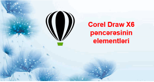 Corel Draw pəncərəsinin elementləri