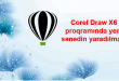 Corel Draw X6 proqramında yeni sənədin yaradılması