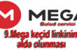 Mega keçid linkinin əldə olunması