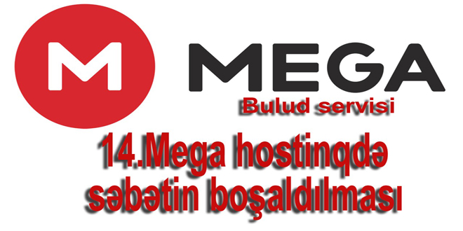 Mega hostinqdə səbətin boşaldılması