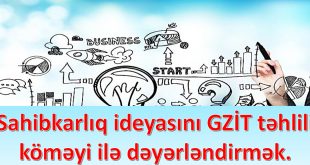 GZİT təhlili köməyi ilə dəyərləndirmək