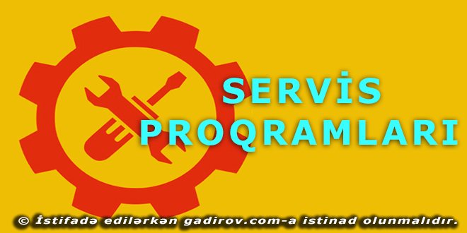 Servis Proqramları haqqında