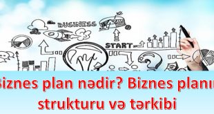 Biznes planın strukturu və tərkibi