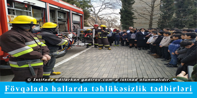 Fövqəladə hallarda təhlükəsizlik tədbirləri