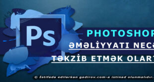 Əməliyyatı necə təkzib etmək olar?