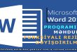 Word 2016 məhdud funksiyalı rejimin dəyişdirilməsi