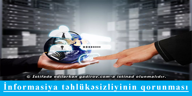 İnformasiya təhlükəsizliyinin qorunması