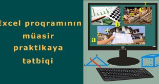 Excel proqramının müasir praktikaya tətbiqi