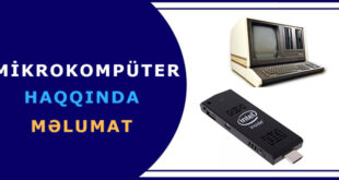 Mikrokompüter haqqında ümumi məlumat