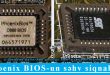 Phoenix BIOS-un səhv siqnalları