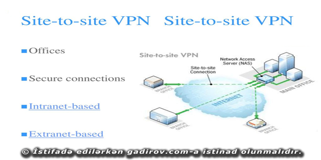 VPN şəbəkə haqqında məlumat