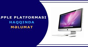 APPLE platforması haqqında məlumat