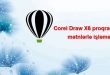 CorelDraw proqramında mətnlərlə işləmək