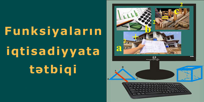 Funksiyaların iqtisadiyyata tətbiqi