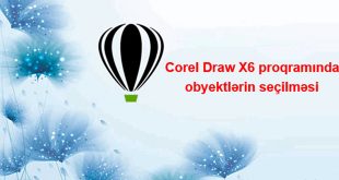 Corel Draw X6 proqramında obyektin seçilməsi