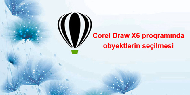 Corel Draw X6 proqramında obyektin seçilməsi